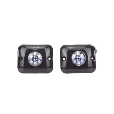 Imagen de Estrobos Ocultos de 6 LED, Color ámbar / claro