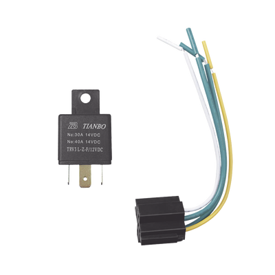 Imagen de Relevador de 5 pines automotriz de 12 volts