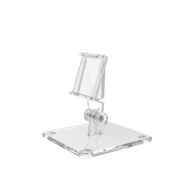 Imagen de Soporte en T para Etiqueta de Tinta Electrónica / AccessPRO / Rotación de 50 Grados / Escritorio / Compatible con 2.13" - 2.66" - 2.9" - 4.2"