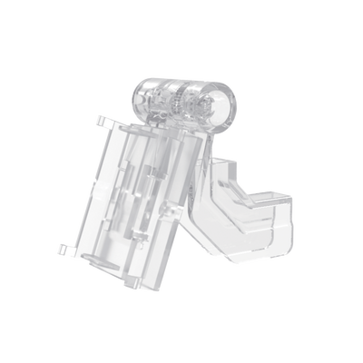 Imagen de Gancho en T con Placa Trasera Adaptadora para Etiqueta de Tinta Electrónica / AccessPRO / Diametro 5-9 mm / Compatible con 2.13" - 2.66" - 2.9"