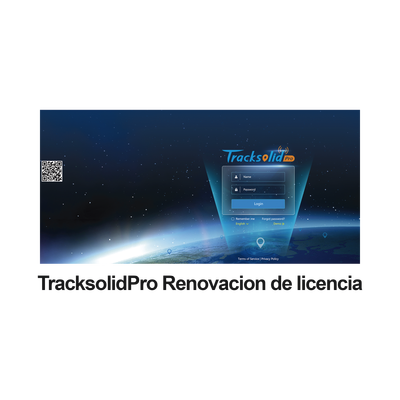 Imagen de Renovación de licencia para plataforma TracksolidPro