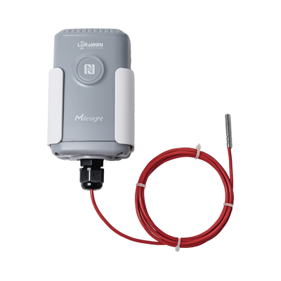 Imagen de Sensor Industrial de Temperatura con Sonda PT100 y LoRaWAN (Hasta 200°C)
