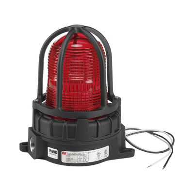 Imagen de Luz de advertencia LED para ubicaciónes peligrosas, montaje para superficies,  24 VCD , color Rojo
