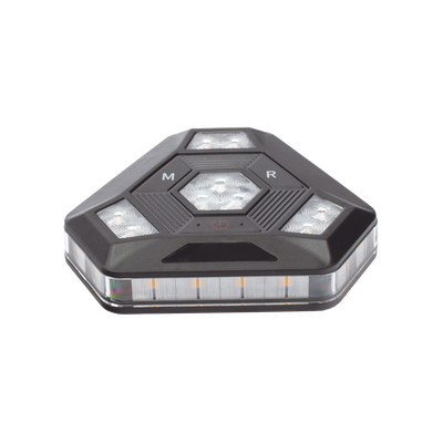 Imagen de Luz Auxiliar Ámbar Ultra Brillante Para Automóviles, Motocicletas y Bicicletas Con Montaje Magnético