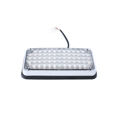 Imagen de Luz de Advertencia de 7X3", Bicolor Rojo/Claro, Ideal para Ambulancias