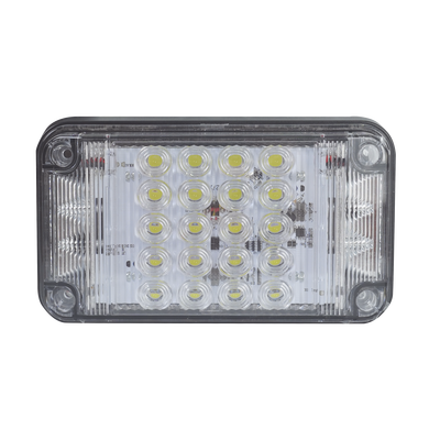 Imagen de Luz de Advertencia de 7X4", Color Claro, Con Luces de Trabajo, Ideal para Ambulancias
