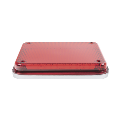 Imagen de Luz de Advertencia de 9X7", Color Rojo, Ideal para Ambulancias