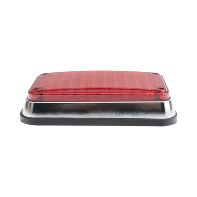 Imagen de Luz de Advertencia de 6X4", Color Rojo, Ideal para Ambulancias