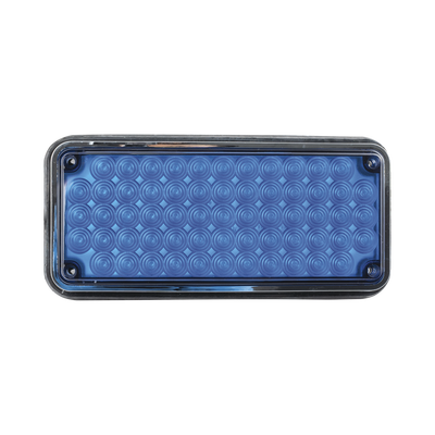 Imagen de Luz de advertencia de 7x3", Color Azul, Ideal para ambulancias