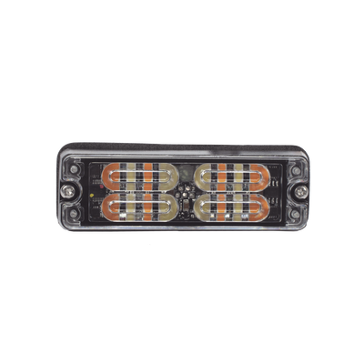 Imagen de Luz Perimetral, 12 LED Ultra Brillantes, Color Ámbar / Claro