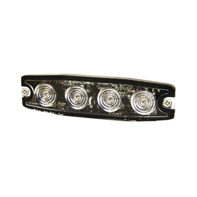 Imagen de Luz Auxiliar de 4 LED, ámbar, SAE Clase I, Lente transparente