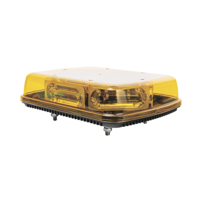 Imagen de Mini Barra  con 18 Poderosos LEDs, Color Ámbar Con Montaje Fijo de Tornillos