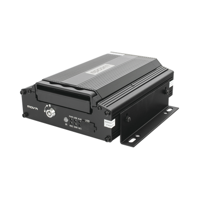 Imagen de DVR Móvil / Multiplataforma / 4 Canales AHD 2 Megapixel / Almacenamiento en HDD / H.265 / Chip IA Embebido / Soporta 4G / WiFi / GPS