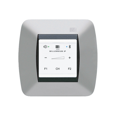 Imagen de Mando Bluetooth IP | Control Táctil | Compatible Sistema Millennium | Alimentación PoE | Color Blanco |