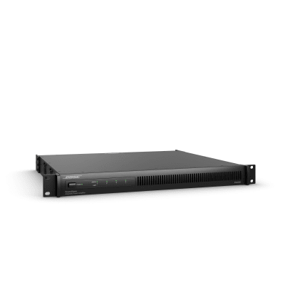 Imagen de Amplificador de Audio Potencia Adaptable | 4 x 100w | 4 Entradas Análogas/Digitales Dante | Baja y alta Impedancia | Powershare