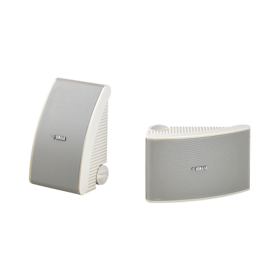 Imagen de Altavoz de Montaje en Superficie de 2 vias | Woofer 5.25& | Tweeter 1& | Media Intemperie| 6 ohms | Par | Color Blanco