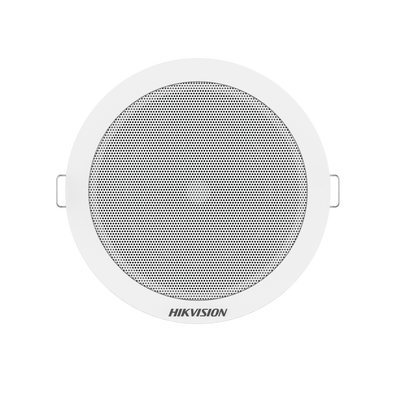 Imagen de Altavoz Montaje en Plafón / 6 Watts / 100 V / Rejilla de Metal / Color Blanco / Uso Interior