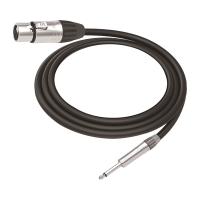Imagen de Cable de Audio | XLR 3 Polos Hembra a Plug 1/4 in mono | Conector Seetronic Serie M SCMF3 - MP2X | Longitud 5m
