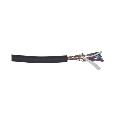 Imagen de Cable para Micrófono de 50 Metros / Compatible con Conectores XLR,  6.5 mm, 3.5 mm y RCA / Alta Fidelidad / Cable Profesional de ALTA FIDELIDAD 100% Cobre / Color Negro