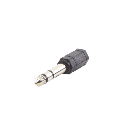 Imagen de Adaptador de audio 3.5mm hembra a 6.3mm macho (Audio estereo)