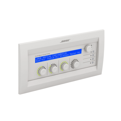 Imagen de Panel de Control Digital | 4 Perillas de Volumen | Asignación | Pantalla LCD | Para Series ControlSpace y PowerMatch