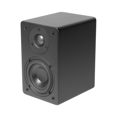 Imagen de Altavoz de Estantería | Woofer  de 4'' | Tweeter de 1 | Acabado negro mate | 40 watts | 8ohms
