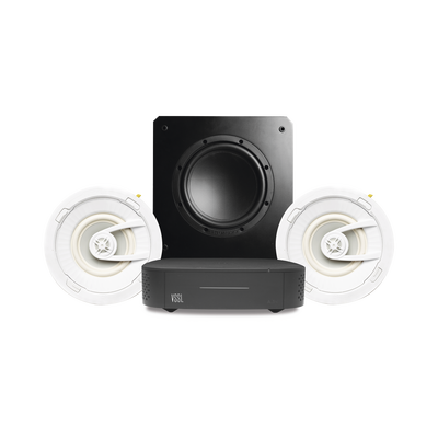 Imagen de KIT Amplificador VSSL A1X | 2 Bocinas de Techo TruAudio G72 | Subwoofer SS10