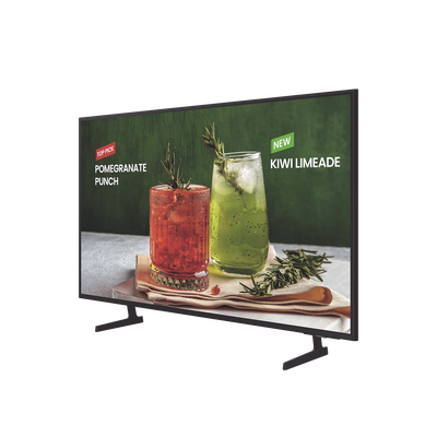 Imagen de Television Profesional LED de 50" / UHD 4K (3840x2160p) / 3 años de garantia /  Entradas de Video HDMI / Bocinas Integradas de 10 W / Compatible VESA / Ideal para uso comercial y residencial.