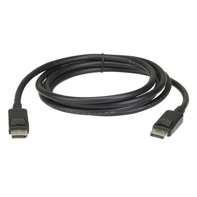 Imagen de Cable DisplayPort | Longitud 2m | Alta definición | Hasta 8K | HDR Dinámico | 32 canales de audio digital | Pestañas de seguridad con botón de liberación