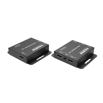 Imagen de Kit Extensor HDMI | 4K2K@40m | 1080p@70m | Cat5e/Cat6 | Soporte PoC | HDMI Loop | Transmisión IR