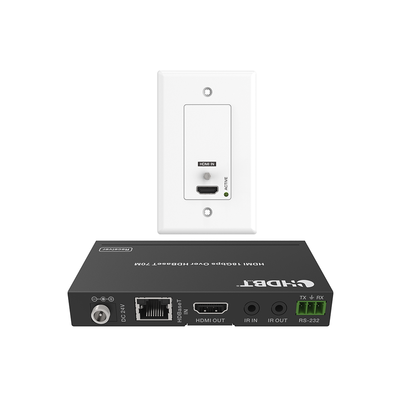 Imagen de Kit Extensor HDBaseT | 4K2K@60Hz 40m | 1080p 70m | Función PoC | IR Bidireccional | RS-232 |