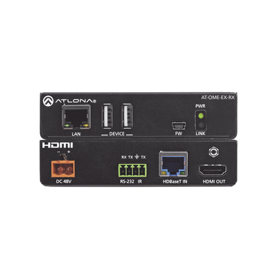 Imagen de OMEGA 4K/UHD Receptor HDBaseT para HDMI con USB