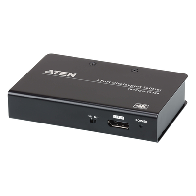 Imagen de Distribuidor DisplayPort 4K de 4 puertos