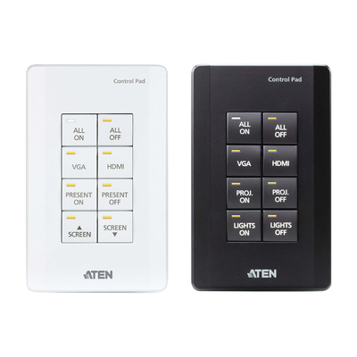 Imagen de Sistema de control ATEN: panel de control de 8 botones