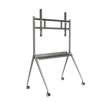 Imagen de Montaje de Piso Móvil para Pantallas de 86" y 98" / Compatible con VESA / Incluye Soporte para Pantalla