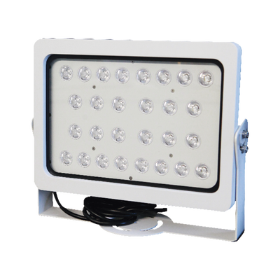 Imagen de Lampara IR de Luz Estroboscópica / Luz LED Alta Potencia / 28 Lámparas LED / Cuerpo de Aleación de Aluminio / Vidrio Templado / IP66