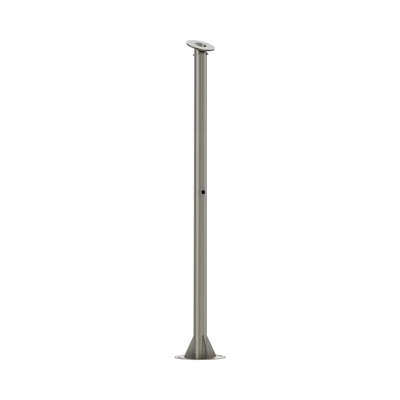 Imagen de Poste para Cámara ANPR / Compatible con DS-TCG406-E / Altura de 1.5 Metros /  Color Gris