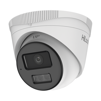 Imagen de [Dual Light] Turret IP 4 Megapixel  / Lente 2.8 mm / 20 mts IR + 20 mts Luz Blanca / Micrófono Integrado / ACUSENSE Lite / Exterior IP67 / PoE / dWDR / H.265+ / ONVIF