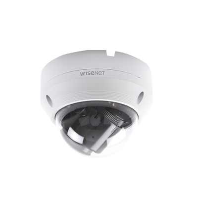 Imagen de Cámara IP Tipo Domo Antivandálico 2 Megapíxel / Lente Motorizado 3.2-10mm / IR 30M / WDR 120db / Exterior IP66 / H.265 & WiseStream / Entrada de audio