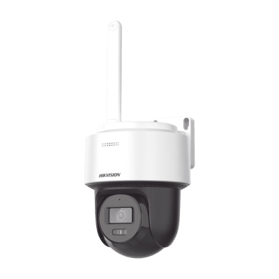 Imagen de Domo PT IP 4 Megapixel / Lente 4 mm  / Dual Light (30 mts IR + 30 mts Luz Blanca) / ACUSENSE / Autoseguimiento en Humanos / PoE / IP66 / Micrófono y Bocina Integrado (Audio de Dos Vías) / Micro SD / Incluye Montaje de Pared o Techo