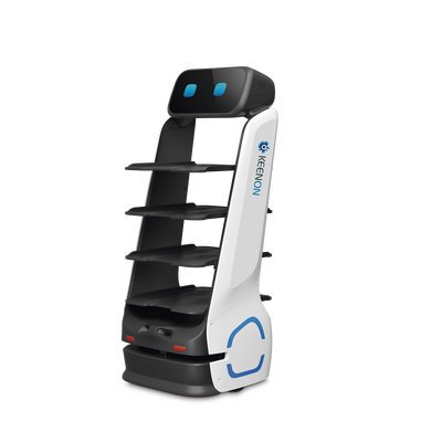 Imagen de Robot Autonomo para Servicio de Meseros Ubicado por SLAM (Laser) / Mejora el Servicio al Cliente / Soporta 10 Kgs por Charola / Ideal para Restaurantes, Cafeterias, Hospitales, Salones de Eventos, Etc...