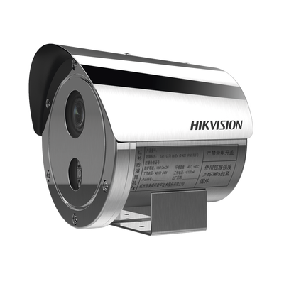 Imagen de Bala IP 4 Megapixel / Lente Mot. 2.8 a 12 mm / Anticorrosión (SUS304) / Antiexplosión (ATEX - IECEx) / Exterior IP68 / IK08 / 50 mts IR / WDR 120 dB / ONVIF / PoE / Micro SD