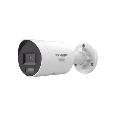 Imagen de [Dual Light + ColorVu 3.0 + HikAI] Bala IP 8 Megapixel / Lente 2.8 mm / 40 mts IR + Luz Blanca / 2 Microfonos Integrados / Exterior IP67 /  WDR 130 dB / ACUSENSE 3.0 / Metal / NEMA 4X / ACUSEARCH