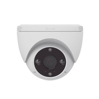 Imagen de Domo IP 3 Megapíxel (2K) / Wi-Fi / Sirena y Estrobo /Audio de Dos Vías / Detección Humana y Vehiculo / Notificación Push / Audios Personalizables / Ranura Para Memoria hasta 512GB / Uso en Exterior IP67