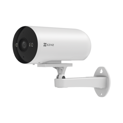 Imagen de Cámara Exterior Inteligente Color Night Vision / (2K)  / AI Detección Humana y Vehicle / H.265 / Vision Nocturna a Color / IP67 / PoE / Audio Bidireccional / Luz y Sirena