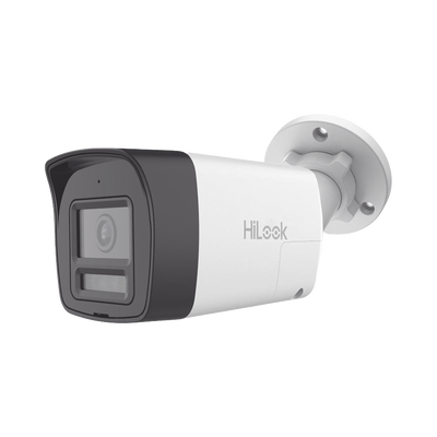Imagen de [Audio Bidireccional + Dual Light + ColorVu] Bala TURBOHD 2 Megapixel (1080p) / Lente 2.8 mm / 30 mts IR EXIR + 20 mts Luz Blanca / Micrófono y Bocina Integrado / Exterior IP67 / Metal / dWDR