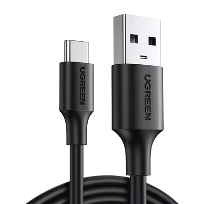 Imagen de Cable USB-A a USB-C | 2 Metros | Carga y Sincronización de Datos | Carga Rápida 60W | Datos 5 Gbps | QC 3.0/2.0 | FPC | AFC | Protección Integrada | Duradero y Flexible| Caja ABS | Cubierta de TPE | Color Negro.