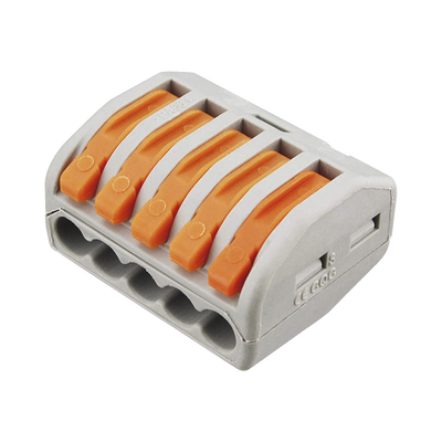 Imagen de Conector Compacto para 1 Cable de Entrada 4 Cables de Salida / Cables Compatibles 12AWG-28AWG